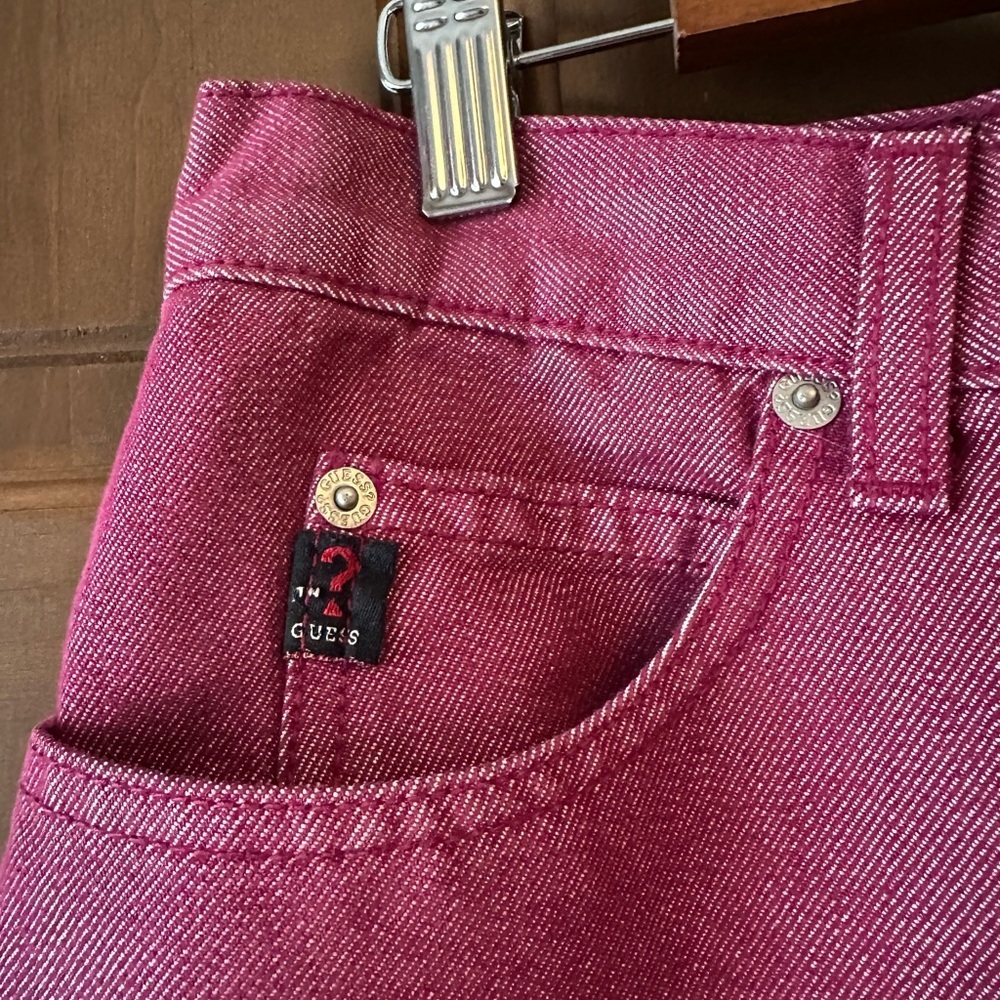 Vintage Guess Denim Skirt - Picture 3 of 5